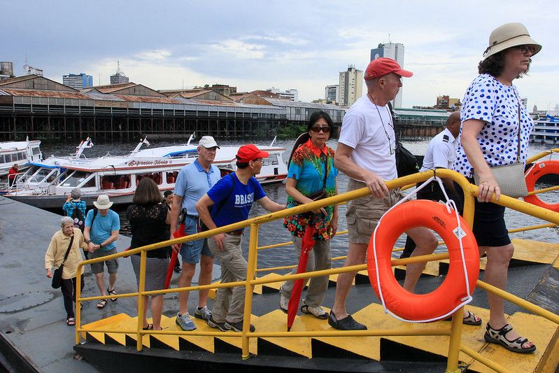 Manaus foi destino de mais de 13 mil turistas a bordo de cruzeiros de luxo