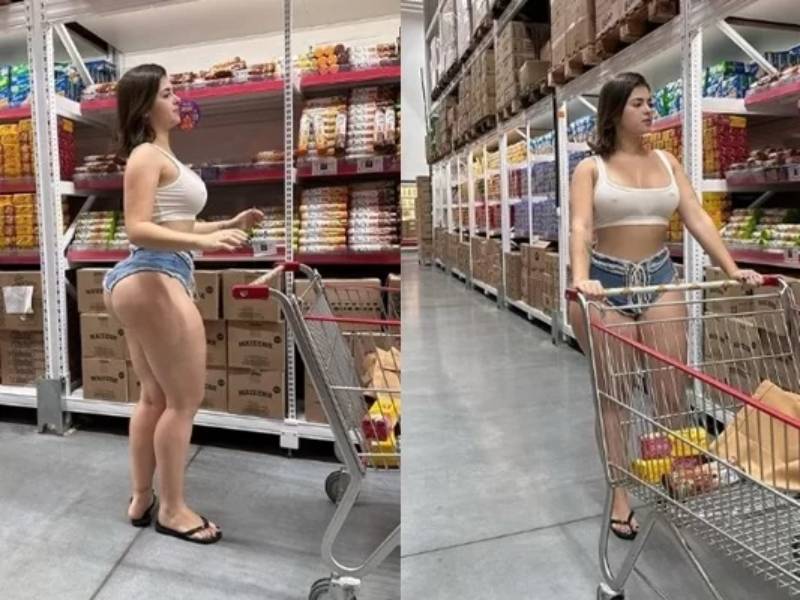 Modelo alega ter sido expulsa de supermercado por usar roupas curtas: ‘absurdo’