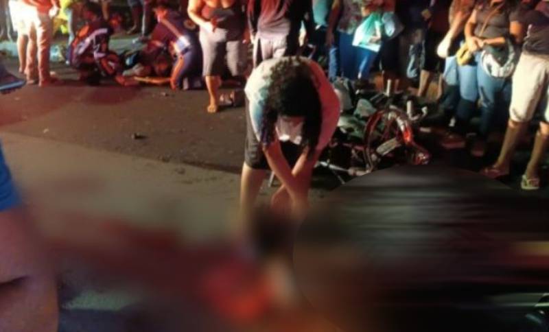 Casal morre em acidente de trânsito em avenida de Manaus