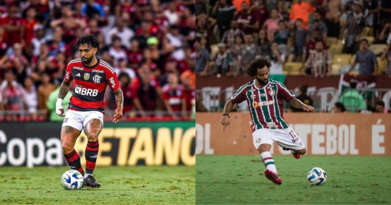 Troca de farpas entre Gabigol e Marcelo viraliza nas redes sociais