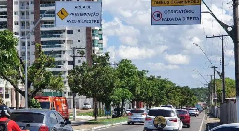 Parte da avenida Ephigênio Salles será interditada até o fim do mês