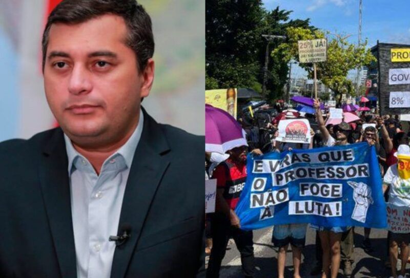 Professores rejeitam proposta de Wilson Lima e mantêm greve