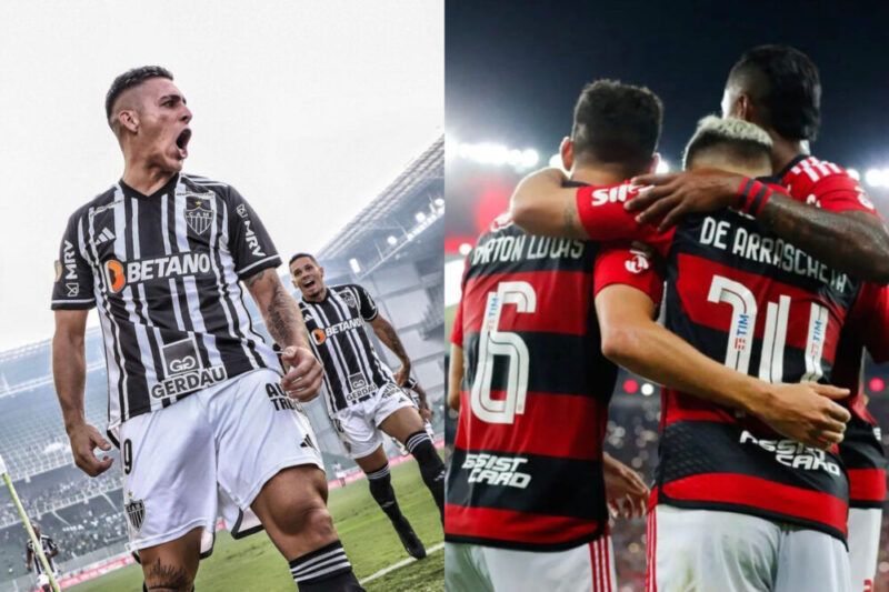 Atlético Mineiro busca recuperação contra o Flamengo no brasileirão