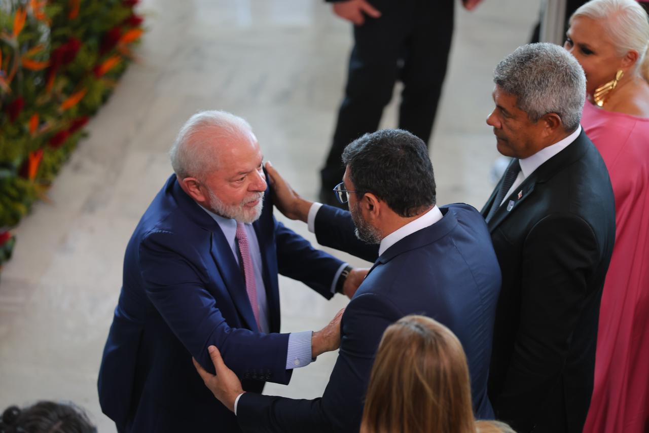 Lula e Wilson se encontram em Brasília