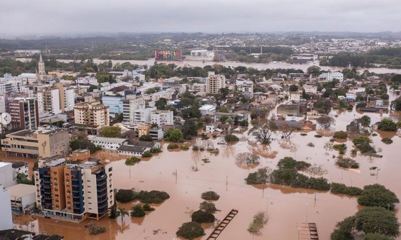 Ciclone mata 22 pessoas e causa e inundações no sul do Brasil