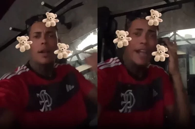 Após derrota, MC Poze do Rodo “pistola” com Flamengo nas redes sociais: “Vai tomar no **, porr*”