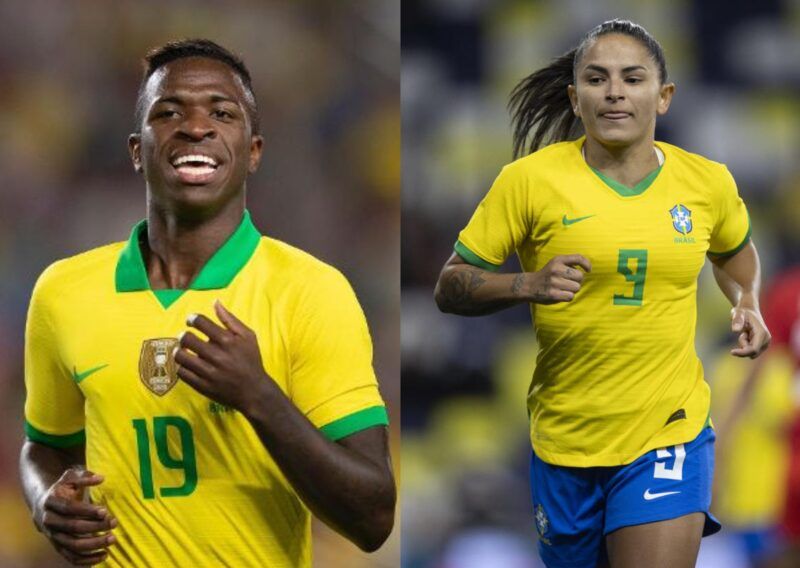Vini Jr e Debinha são os únicos brasileiros finalistas no prêmio Bola de Ouro