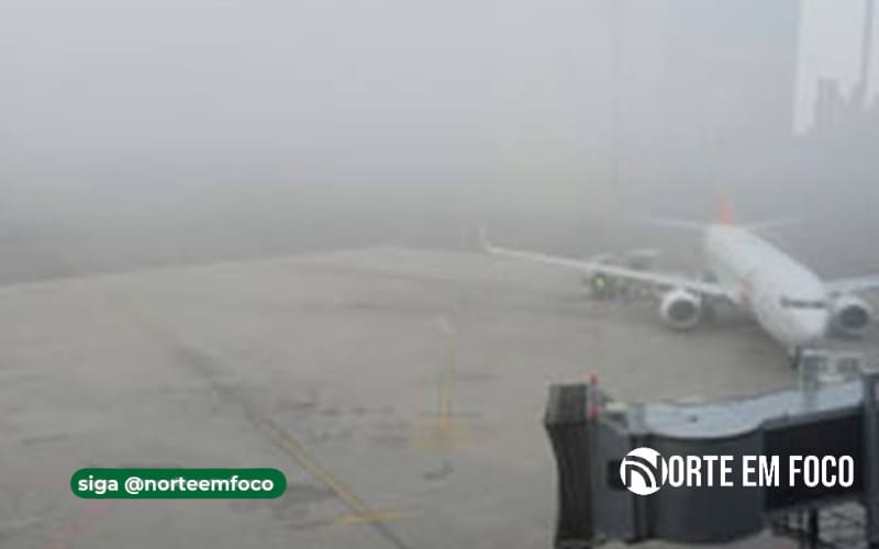 Voos em Manaus sofrem alterações por conta de nevoeiro em pista do aeroporto