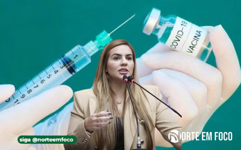 Bolsonarista Débora Menezes quer lei para vedar obrigatoriedade da vacinação de crianças contra Covid-19