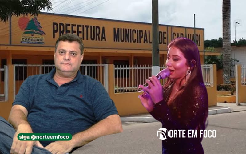 Cantora contratada revela prejuízos na agenda por falta de compromisso da Prefeitura de Carauari