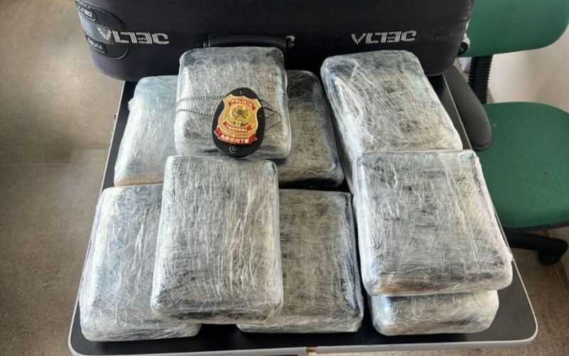 Polícia Federal apreende 15kg de drogas no Amazonas