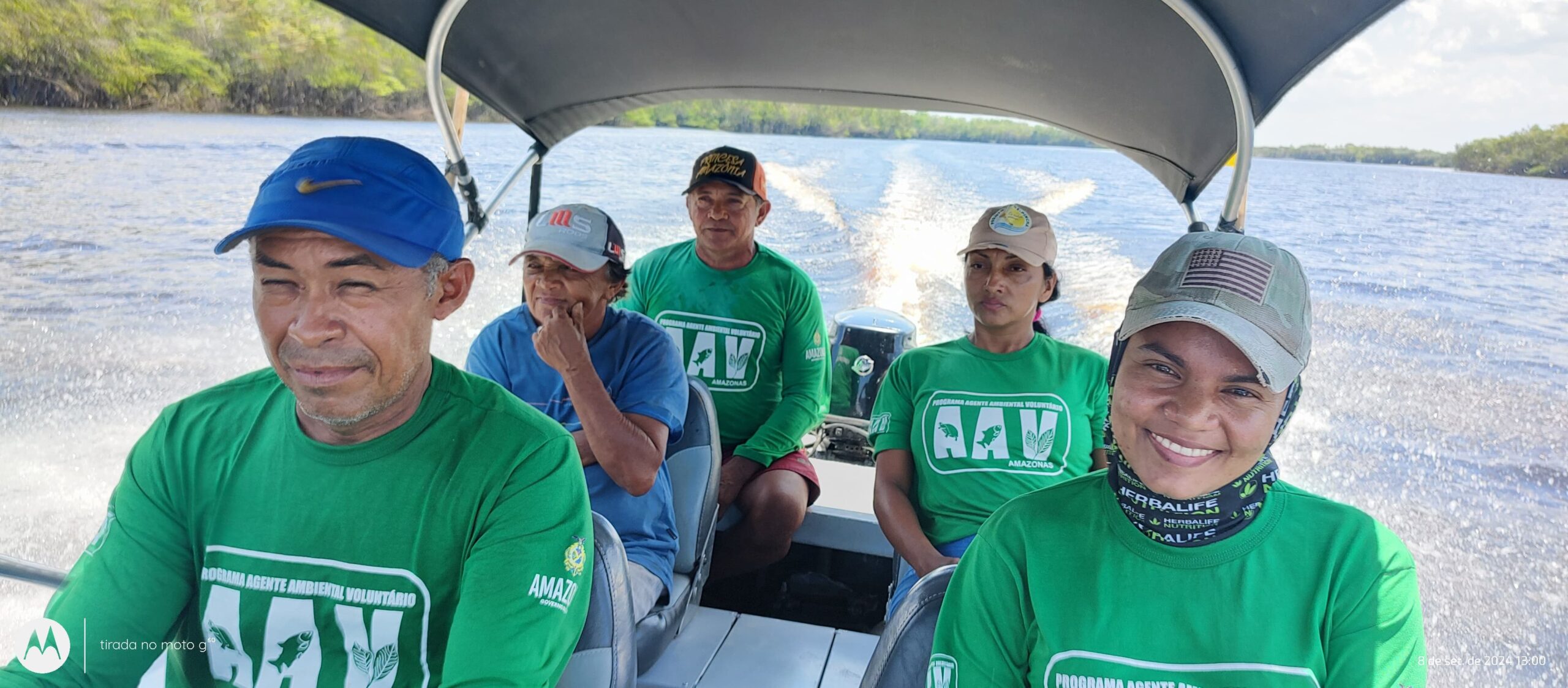 Agentes Ambientais Voluntários iniciam coleta de ovos de quelônios em área de Acordo de Pesca no Rio Negro