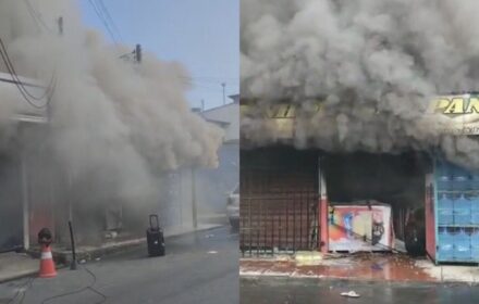 Incêndio atinge mercadinho no São José