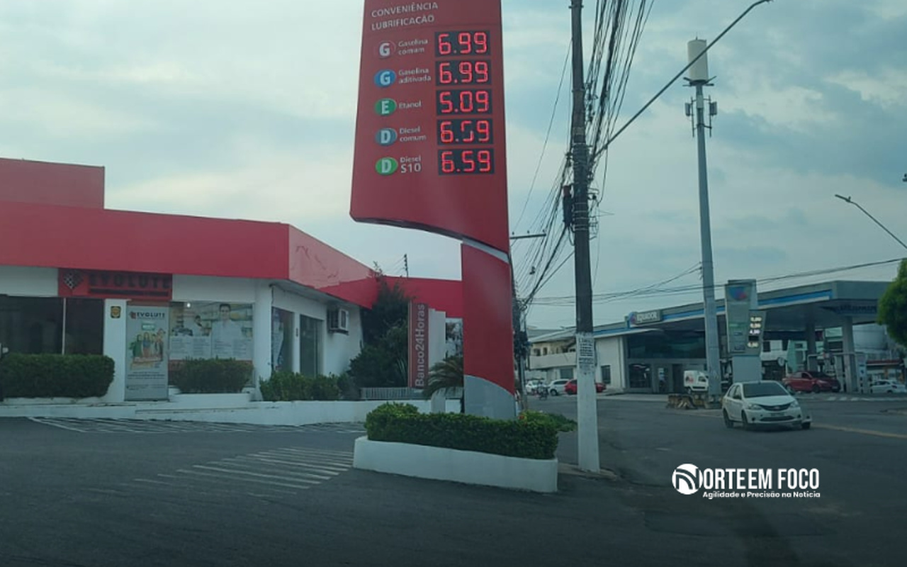 Postos de combustíveis são alvos de fiscalização em Manaus após aumento no valor da gasolina