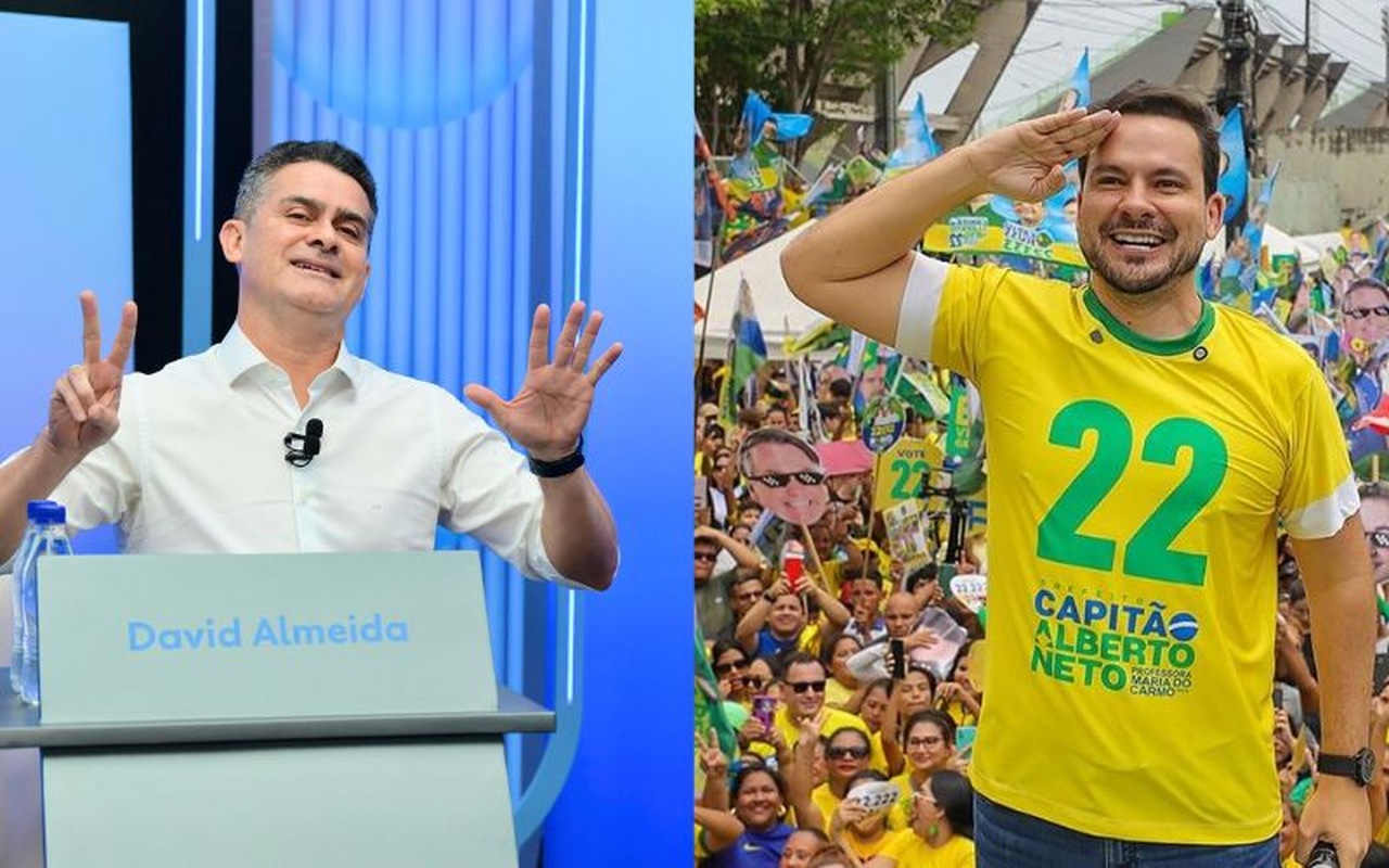 Pesquisa Ipen/G6 aponta David Almeida com 43,6% contra 41,5% de Alberto Neto