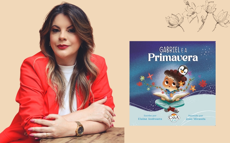 Elaine Andreatta lançará seu mais novo livro no próximo sábado