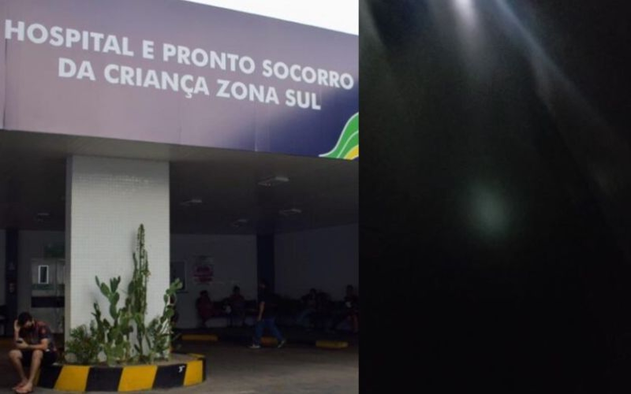 Hospital da Criança da Zona Sul fica sem energia elétrica nesta quinta-feira (7) e mães entram em desespero