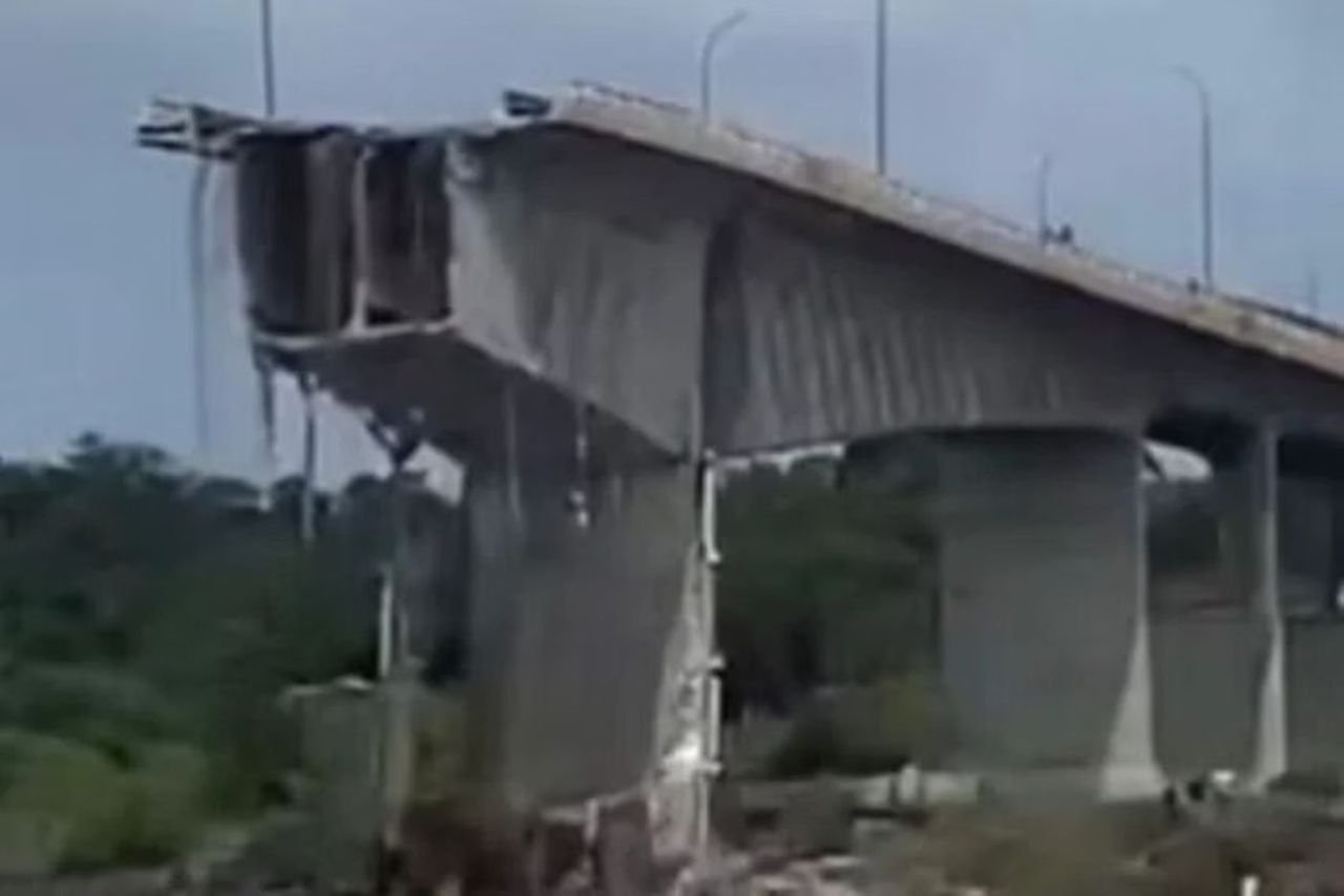 Uma pessoa morre após queda de ponte que liga TO e MA