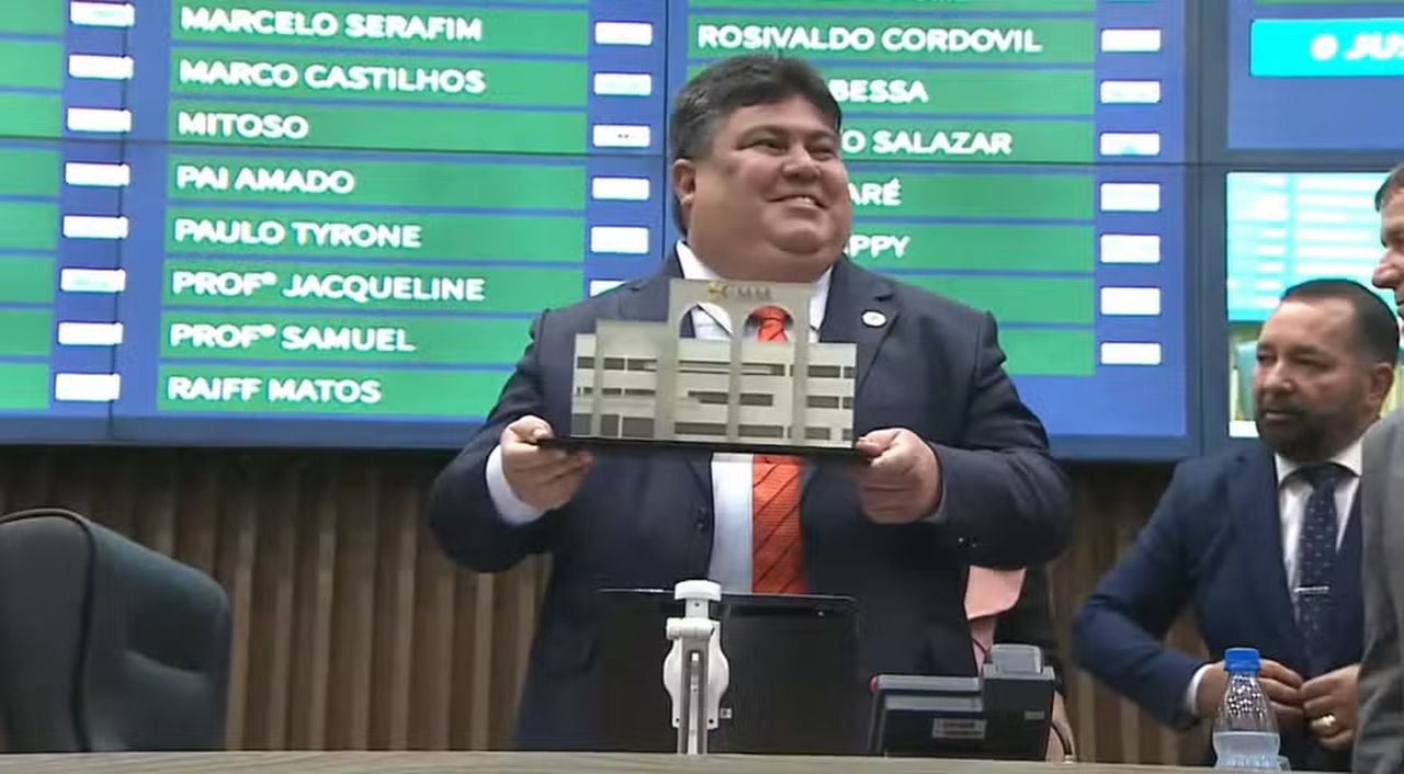 David Reis é eleito presidente da Câmara Municipal de Manaus