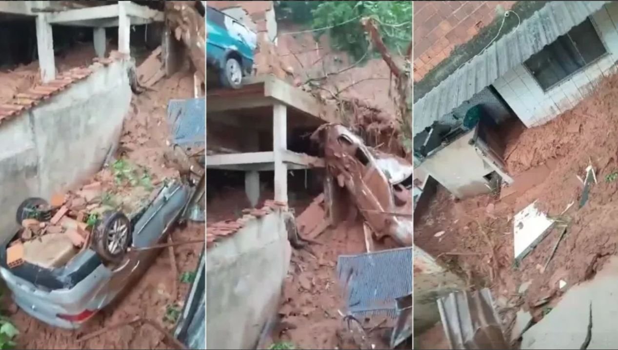 Foto: Divulgação Deslizamentos deixam mortos e desaparecidos na região de Ipatinga (MG)