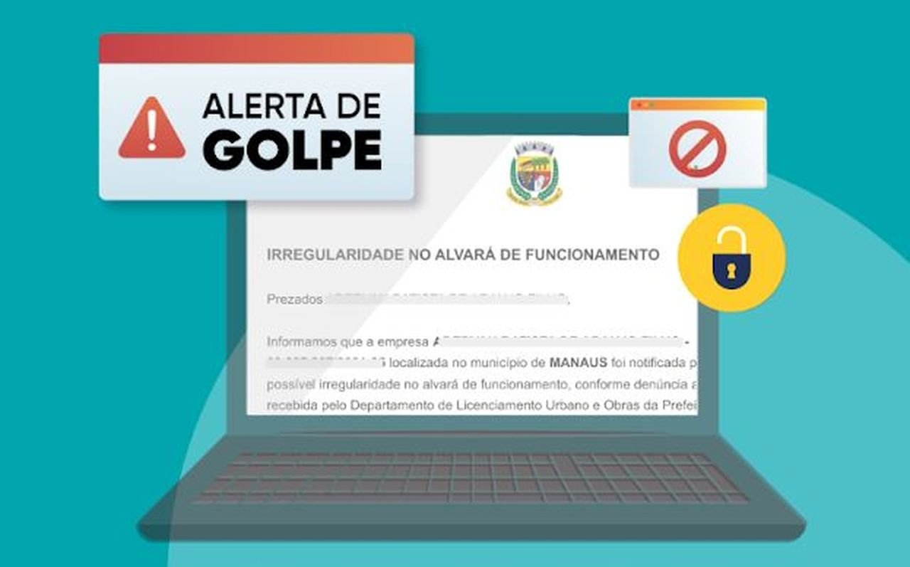 Prefeitura de Manaus alerta contribuintes sobre notificações tributárias falsas por e-mail