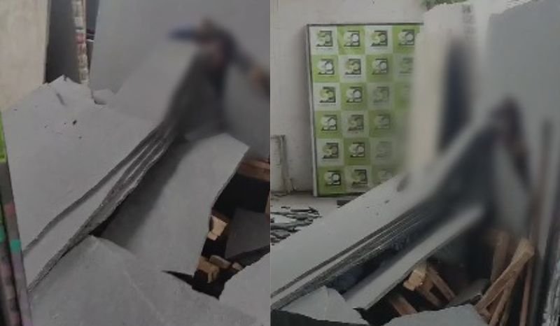 Vídeo mostra trabalhador com cabeça esmagada após acidente em Manaus