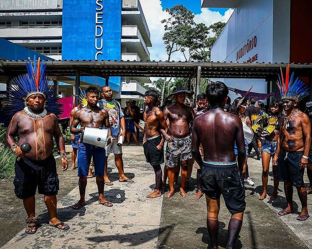 Resistência indígena contra o desmonte da educação no Pará