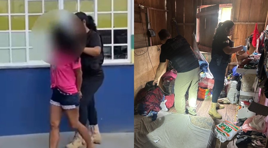 Veja vídeo: Madrasta é presa após vender virgindade de enteada por R$50; estupros resultaram em gravidez no Amazonas