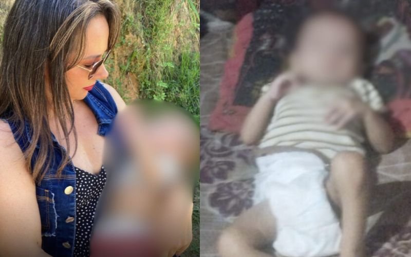Bebê de 4 meses é resgatado após ser deixado sozinho