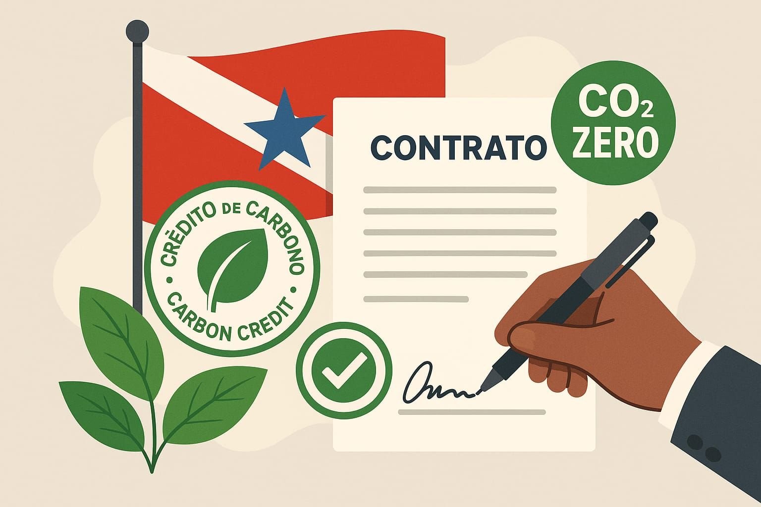 Foto: Canva IA Sustentabilidade no discurso, especulação no contrato