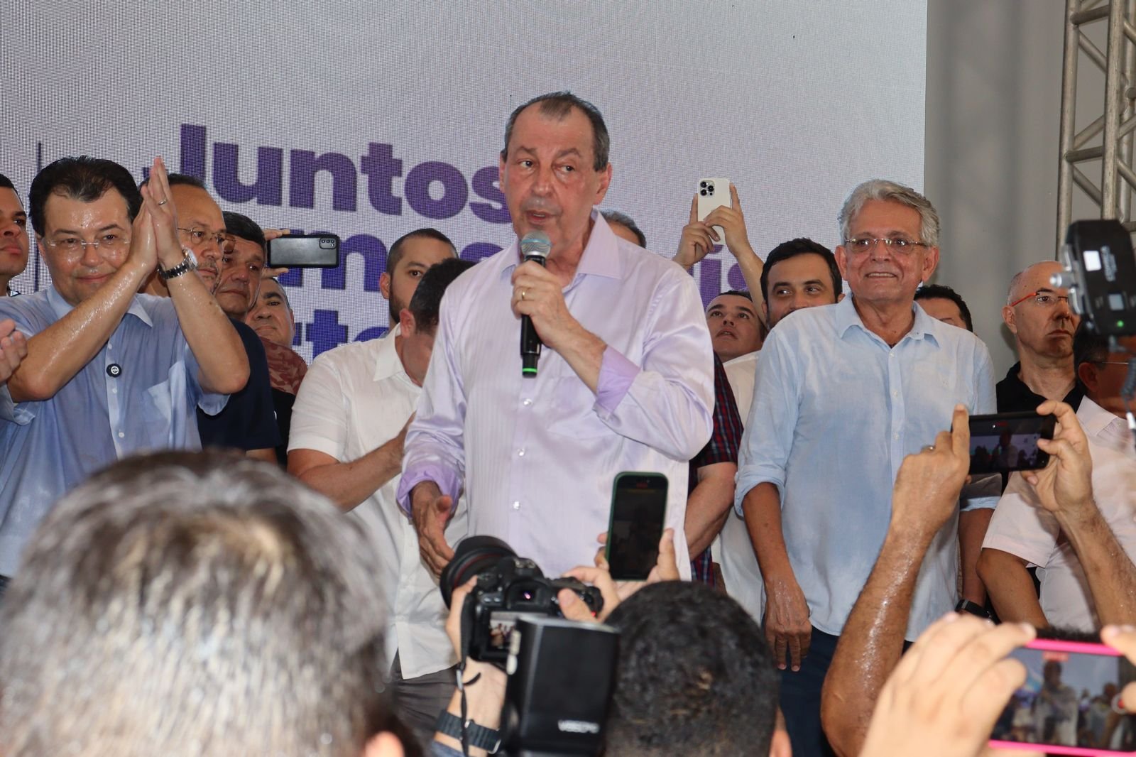 Foto: Assessoria Pauderney destaca apoio expressivo da maioria das lideranças da capital e interior a Omar