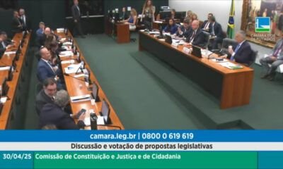 Foto: YouTube câmera dos deputados