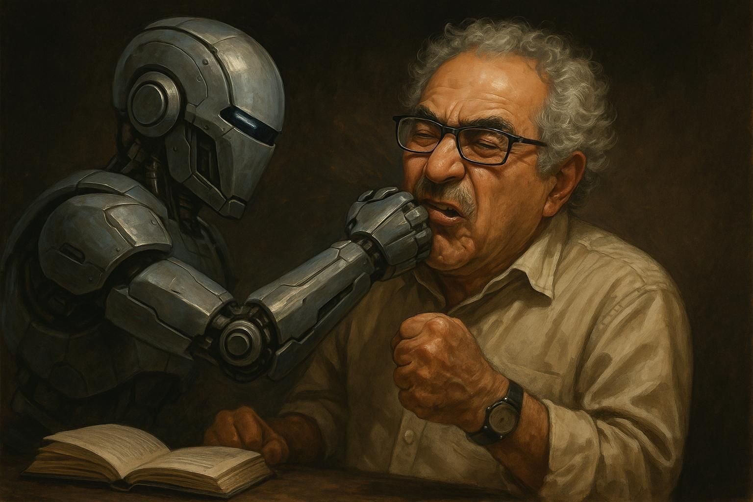 Imagem gerada por Inteligência Artificial A Inteligência Artificial acabará com os escritores, se os escritores não acabarem com ela
