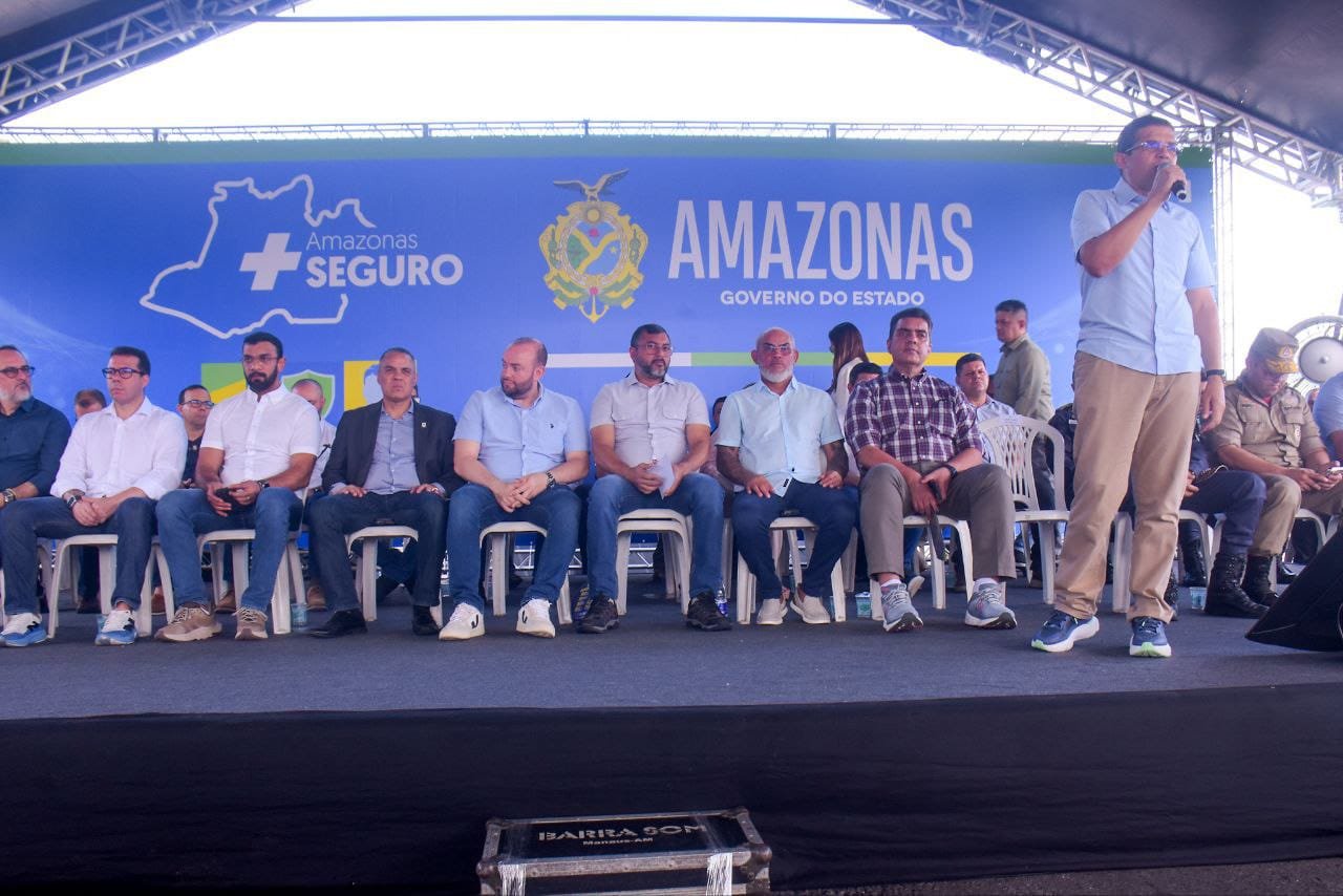 FOTO: MAURO SMITH Deputado João Luiz participa, ao lado do governador Wilson Lima, da entrega de 369 viaturas para a capital e o interior do Amazonas