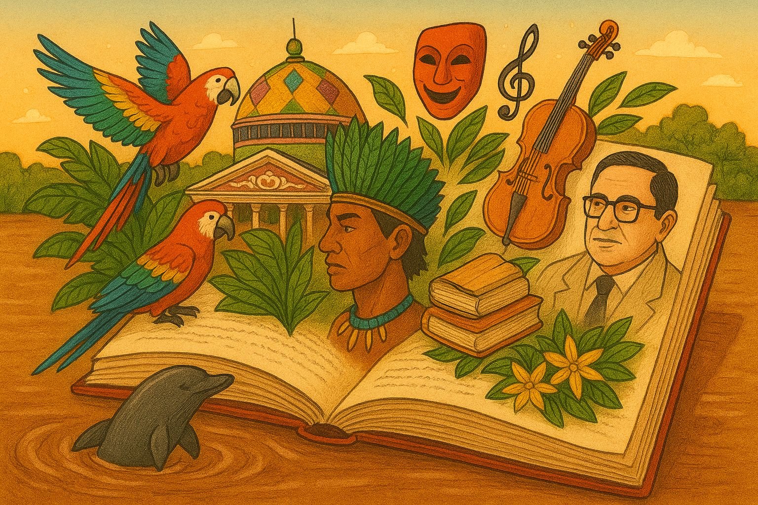 Imagem gerada por Inteligência Artificial Dia do escritor: quais obras os escritores da nossa terra indicam como sua próxima leitura?
