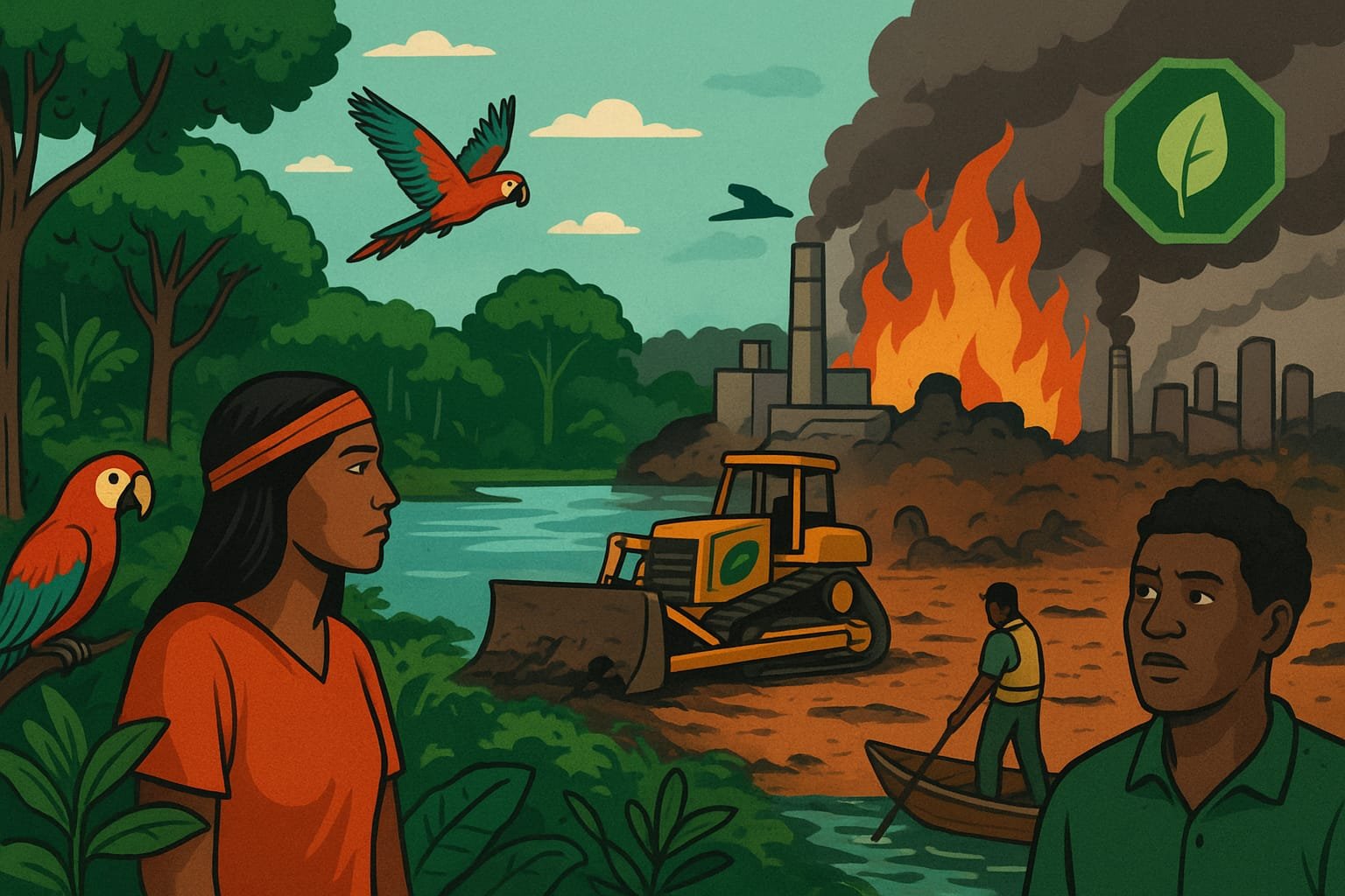 Amazônias em risco: o capital e a farsa verde da COP30