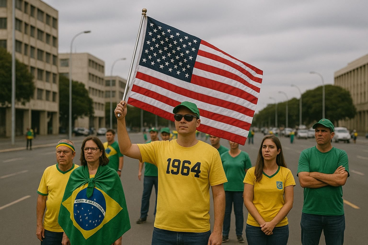 Os golpistas defensores da ditadura militar estão pedindo liberdade de expressão!