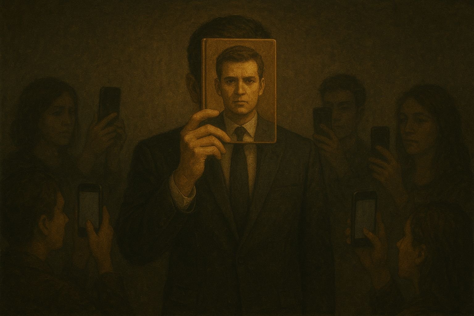 Imagem gerada por Inteligência Artificial A tua escrita não é ruim, apenas te falta um sobrenome e dinheiro para fazer pose