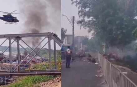 Operação da PF contra garimpo ilegal em Humaitá queima dragas e gera confronto com moradores