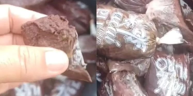 Vídeo viraliza ao mostrar açaí adulterado com papelão e papel higiênico no Amazonas; consumidores alertam sobre risco