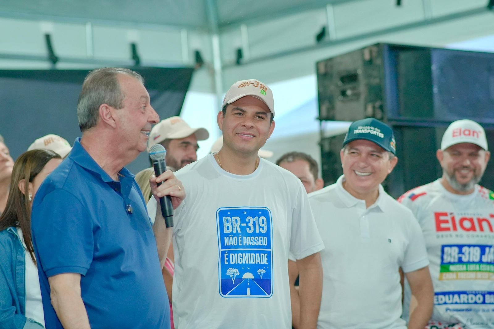 BR-319: Saullo Vianna percorre rodovia e articula pressão no governo para conclusão da pavimentação da estrada