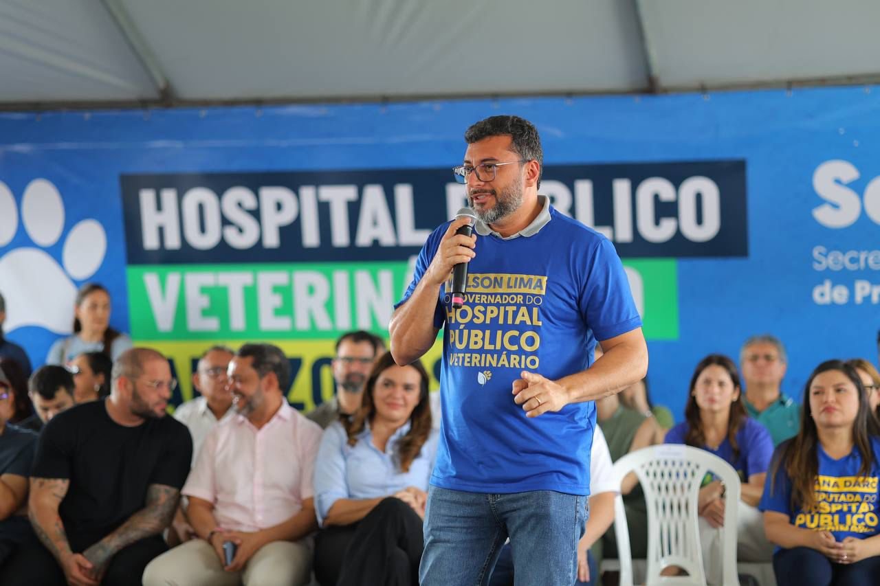 O hospital é a primeira unidade estadual do país e foi inaugurado no Dia Mundial dos Animais, reforçando a política de saúde pública e de bem-estar animal no Estado - Fotos: Diego Peres e Mauro Neto/Secom Governo do Amazonas inaugura maior Hospital Público Veterinário da América Latin