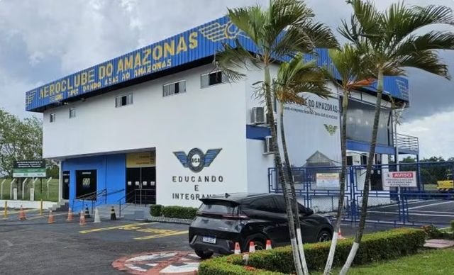 Aeroclube no Amazonas — Foto: Divulgação Justiça Federal determina desocupação imediata do Aeroclube no Aeroporto de Flores em Manaus