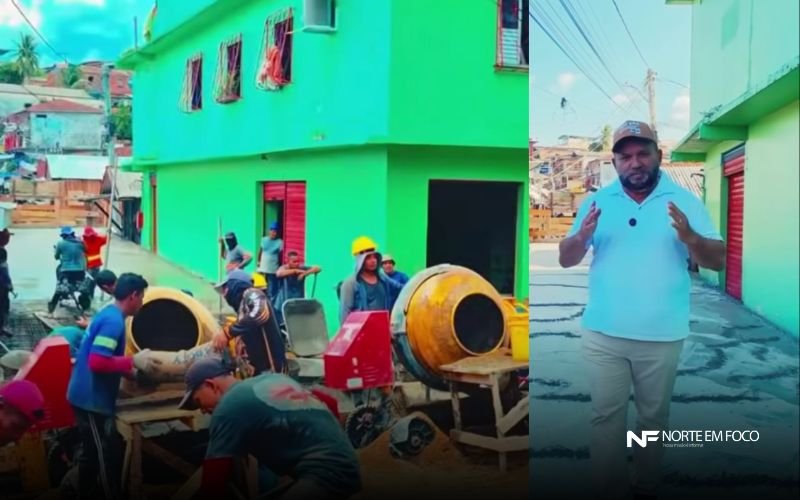 Prefeito de Tefé acompanha avanços em obras de escola indígena e ponte que comunidades aguardavam há décadas