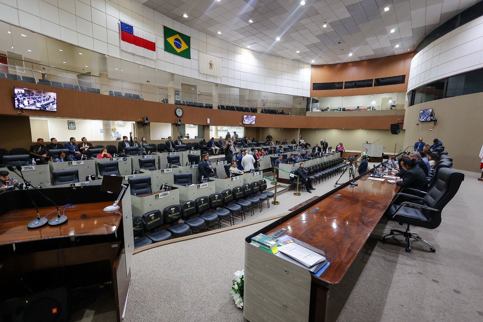 Câmara Municipal de Manaus - Foto: Mauro Pereira – Dicom 
 Vereadores de Manaus cobram posicionamento da Câmara após prisão de colega por suspeita de ‘rachadinha’