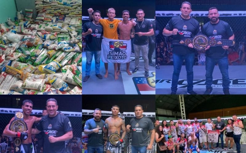 Esporte e Solidariedade: Evento “Mr. Cage” promovido por Simão Peixoto arrecada alimentos para famílias carentes em Manicoré
