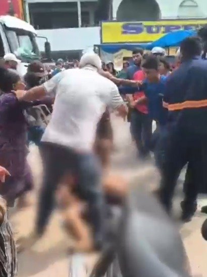 Homem é espancado após tentar filmar partes íntimas de criança em supermercado de Manaus