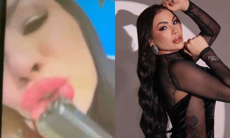 Blogueira é presa em Manaus após exibir e beijar arma de fogo em vídeo nas redes sociais