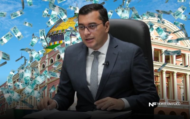 Foto: Reprodução/YouTube/Canva Wilson Lima pede 12º empréstimo no mandato e acumula mais de R$ 17 bi em dívidas