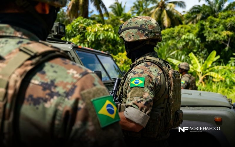 Foto: IA Neo - Norte em Foco Militares pressionam Lula por quase R$ 1 trilhão em investimentos até 2040